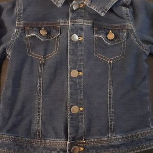 Girls blue jean jacket size 6x